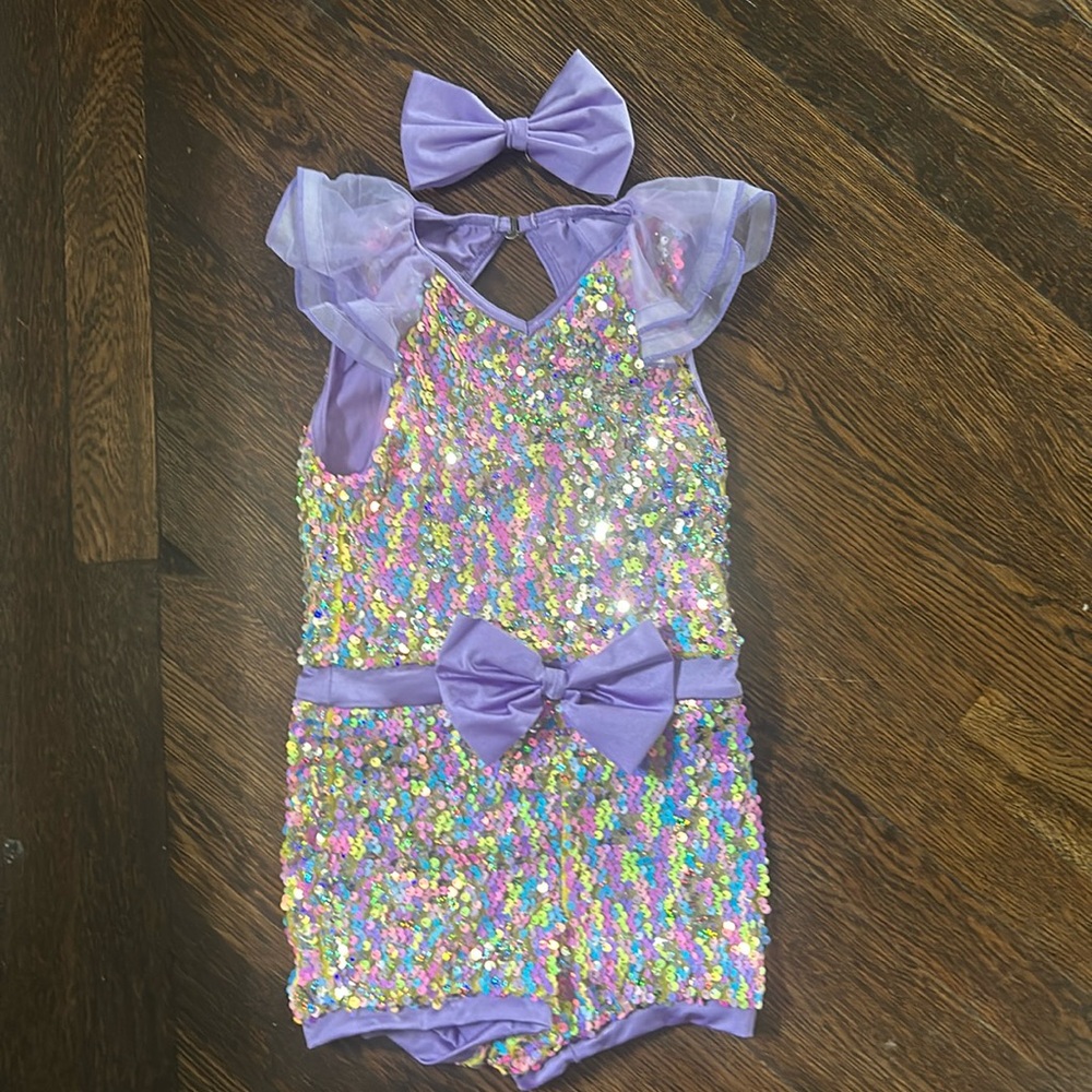 Dance costume stage ready!
